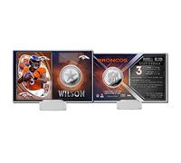 Highland Mint Russell Wilson Denver Broncos NFL Silver Coin Card