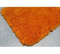 Highland Orange Bath Rug Bath Mat 55x65cm. Supersoft Plush Pile: 40mm