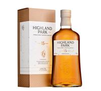 Highland Park 15 Year Old - Island Single Malt Scotch Whisky - Distillery Bottling - (70CL / 44% ABV)