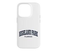 Highland Park Florida Retro Case for iPhone 14 Pro