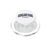 Highland Park Florida Retro PopSockets PopGrip for MagSafe