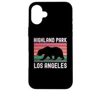 Highland Park NELA Northeast Los Angeles HLP York 90042 Case for iPhone 16 Plus
