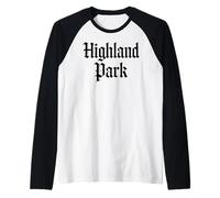 Highland Park NELA Northeast Los Angeles HLP York 90042 Raglan Baseball Tee