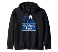 Highland Park NELA Northeast Los Angeles HLP York 90042 Zip Hoodie