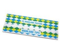 Highland Rolling Paper and Tips - Double Decadence - 15 Booklets by Trendz