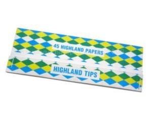 Highland Rolling Paper and Tips - Double Decadence - 15 Booklets by Trendz