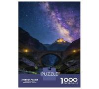 Highland Scenery 1000 Piece Jigsaw Puzzle Scottish Highlands Cardboard Puzzle Adult Puzzles Educational Puzzle Family Puzzle Puzzles for The Whole Family 38x26cm/1000pcs