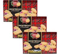 Highland Scottish Shortbread Biscuits 200g - Traditional Scottish Short bread Fingers Individually Wrapped, Luxury Scottish Shortbread Assortment Bundle, Rich Butter Biscuits (Pack of 3 x 200g)