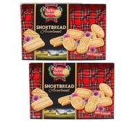 Highland Scottish Shortbread Biscuits 200g - Traditional Scottish Short bread Fingers Individually Wrapped, Luxury Scottish Shortbread Assortment Bundle, Rich Butter Biscuits (Pack of 2 x 200g)