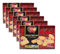 Highland Scottish Shortbread Biscuits 200g - Traditional Scottish Short bread Fingers Individually Wrapped, Luxury Scottish Shortbread Assortment Bundle, Rich Butter Biscuits (Pack of 6 x 200g)