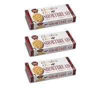Highland Shortbread Choc Chip Rounds - Delicious Scottish Shortbread Biscuits with Chocolate Chips Bulk Biscuits Multipacks - Premium Chocolate Chip Cookies - 3 Pack + Cheeroo Magnet