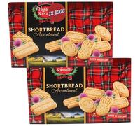Highland Speciality Family Shortbread Assortment 200g (2 Pack Bundle)