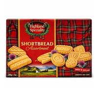 Highland Speciality Scottish Shortbread Assortment 200g - Traditional Gift Made In Scotland