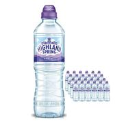 Highland Spring Still Sport Cap Water Bottle Multipack, 24 x 500 ml