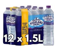 Highland Spring Still Spring Natural Mineral Water, 1.5L (Pack of 12)