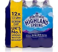 Highland Spring Still Spring Water, 12 x 1.5L
