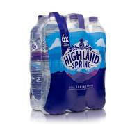 Highland Spring Still Spring Water 6 x 1.5L | Natural Mineral Water | Pure, Fresh & Sourced from Scotland