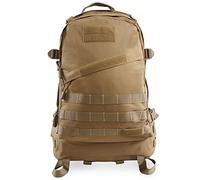 Highland Tactical Men's Stealth Heavy Duty Tactical Backpack, Desert, One Size