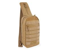 HIGHLAND TACTICAL Tactical Sling Bag, Desert