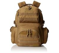 HIGHLAND TACTICAL Unisex Crusher Crusher Tactical Backpack, Desert, 15.5" W x 18.2" H x 11.5" D, Laptop