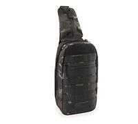 HIGHLAND TACTICAL Unisex's Expo Sling Bag, Black Urban Camo, S