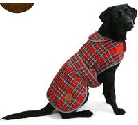 ANCOL Muddy Paws Red Tartan Dog Coat | Accessory size: Large (L)