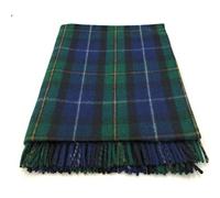 Highland Wool Blend MacNeil of Barra Tartan Blanket Throw Brand New