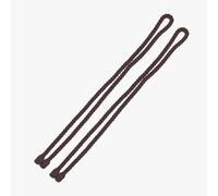 Highlander 12" Silicone Gear Twists 2pk: Black Colour: Black