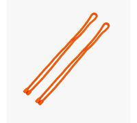 Highlander 12" Silicone Gear Twists 2pk: Orange Colour: Orange