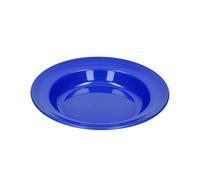Highlander 22Cm Deep Plate: Blue Colour: Blue