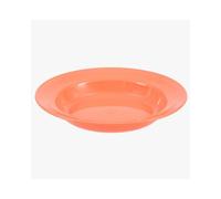 Highlander 22Cm Deep Plate: Coral Colour: Coral