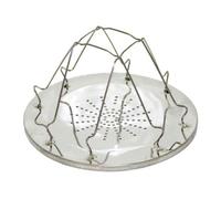 Highlander 4 Slice Folding Toaster - Silver