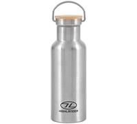 Highlander 500ml aluminium campsite bottle (Silver)