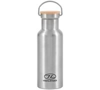 Highlander 500ml aluminium campsite bottle (Silver)