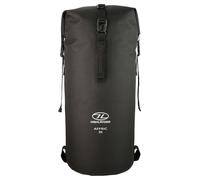 Highlander Affric Waterproof Roll-Top Rucksack 35L - Lightweight Duffle Style Dry Bag Rucksack for Wet Weather, Hiking, Outdoors & Watersports (Black)