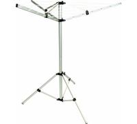 Highlander Aluminium Folding Clothes Line - Aluminium Matte Finish