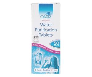 Highlander Aquaclear water purification tablets, 50 tablets, FA013