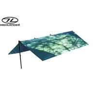 Highlander Army Basha Shelter / Bivi / Tarp Lightweight 250 x 170 - Olive Green