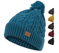 Highlander Beira Lined Bobble HAT (Ocean Blue)