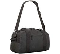 Highlander Cargo Bag 30L Durable Canvas Holdall ideal for Travel or as a Sport Duffle Bag (Black)