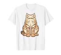 Highlander Cat Costume Body Graphic Funny Halloween Cosplay Value Graphic T-Shirt, Men, White, S