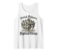 Highlander Clan Warrior Outfit | Scotland History Tank Top