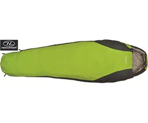 Highlander Compact Travel Lightweight Camping Mummy Sleeping Bag 1-3 Season