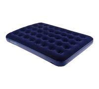 Blow Up Camping Double Airbed New Navy Blue Flocked Highlander Air Bed (AIR024)