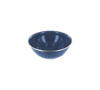 Highlander Deluxe Enamel Bowl Camping - Navy