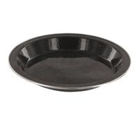 Highlander Deluxe Enamel Plate Black