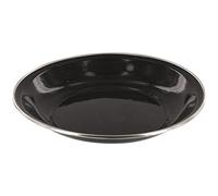 Highlander Deluxe Enamel Soup Plate Camping - Black