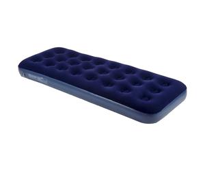 Highlander Deluxe Single Airbed: Blue Colour: Blue