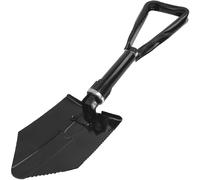 Highlander Double Folding Shovel Black