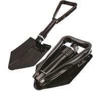 Highlander Double Folding Shovel Black